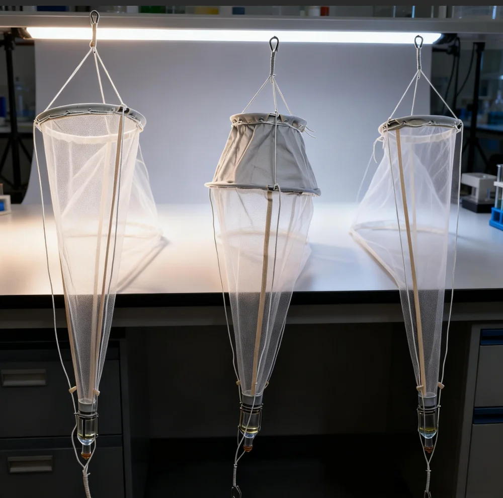 为浅水水域浮游生物采集设计的科学采样工具