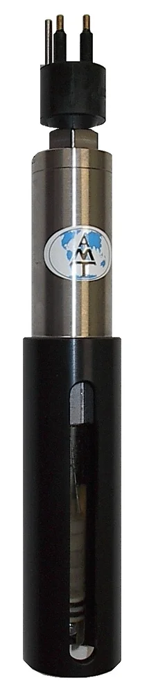 德国AMT公司pH传感器，适用于1200米或6000米水深环境，采用玻璃电极与参比电极一体化设计