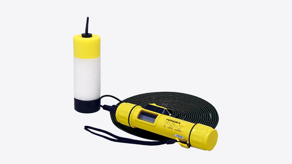 手持式测深仪（便携式测深设备），适用于航海、捕鱼、潜水及海岸测量等场景