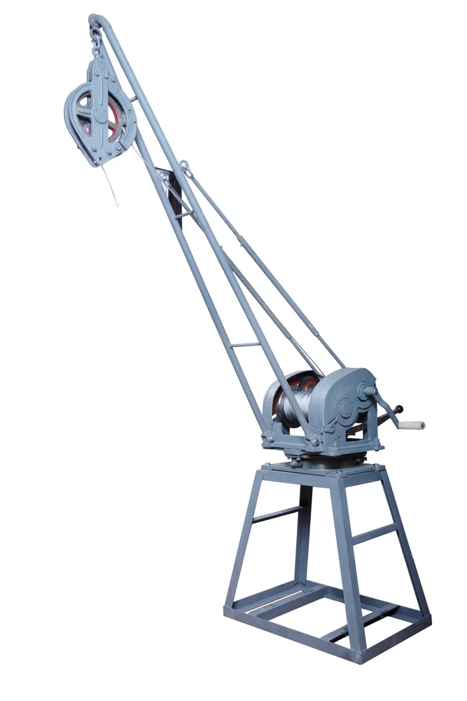 手摇绞车设备，适用于海洋调查及船舶作业